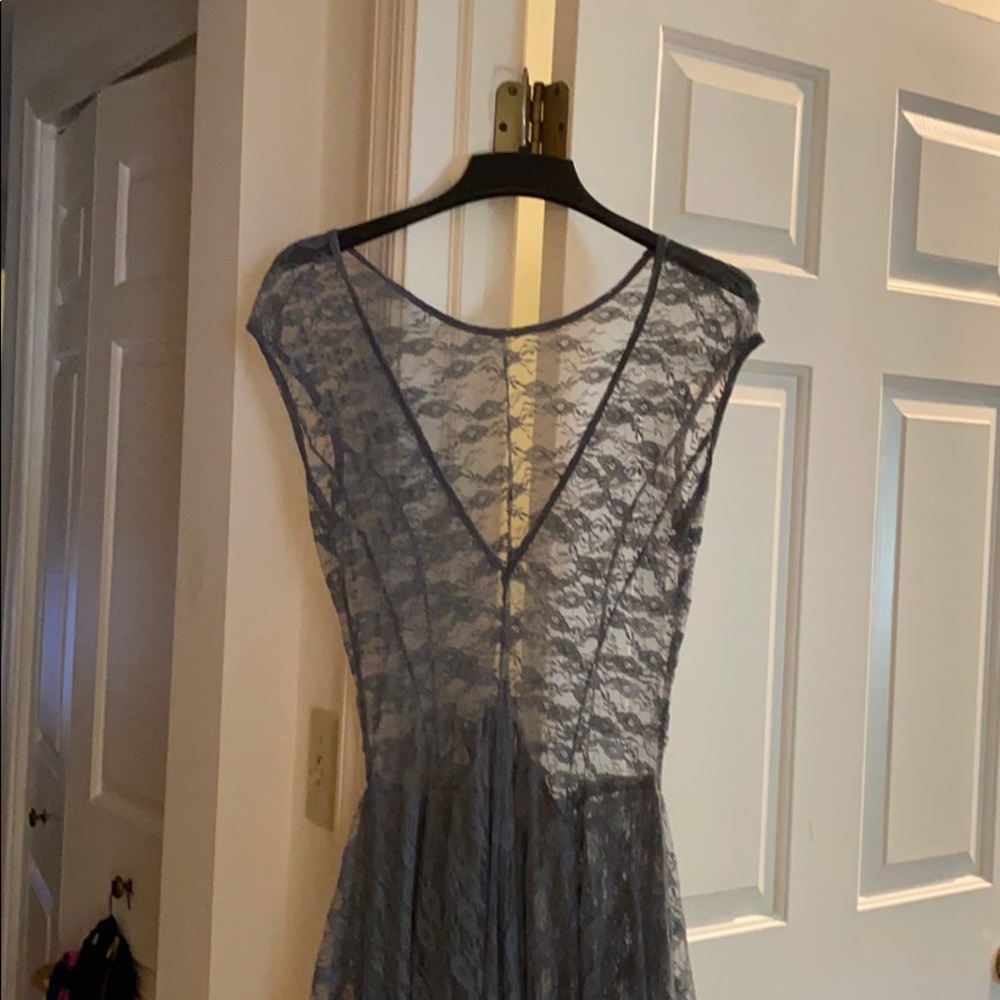 Lace bodice dress